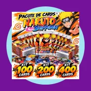 Kit Cards Naruto Para Bater Bafo
