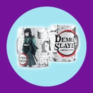 Caneca Anime Manga Demon Slayer Kimetsu no Yaiba Muichiro Tokito