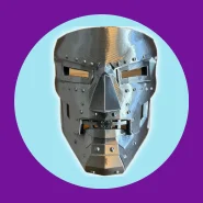 Máscara Decorativa 3D Doutor Destino (Doctor Doom)