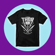 Camiseta Thor Asgardian Warrior Vingadores Geek Nerd