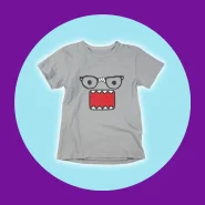 Camiseta Meme Domo Kun 100% Algodão