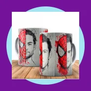 Caneca de Cerâmica Spiderman Homem Aranha Sem Volta para Casa