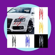 Adesivo Wolverine Para Farol de Carro