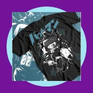 Camiseta Batman Terror Mangá Dark Metal Streetwear 100% Algodão