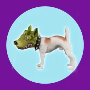 Cachorro Milo O Máscara Action Figure 3D