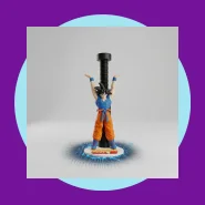 Suporte Para Placa De Vídeo GPU Goku Genki Dama Dragon Ball Z