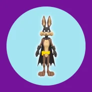 Coyote Batman Action Figure Crossover 3D