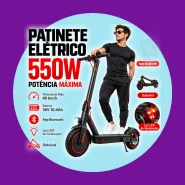 Patinete Elétrico Scooter Para Adultos 550W
