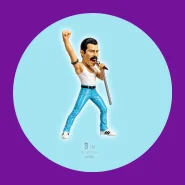 Freddie Mercury Live Aid Queen Action Figure 11cm