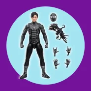 Homem Aranha Tobey Maguire Black Suit Hasbro Marvel Legends Action Figure