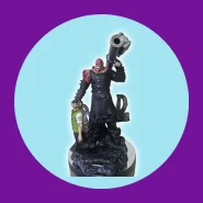 Nemesis Resident Evil feito em resina Action Figure
