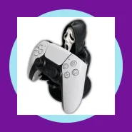 Suporte Controle Ps5 Xbox Ps4 Joystick Ghost Face Pânico