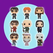 Harry Potter, Ron, Hermione, Draco, Snape, Dumbledore, Voldemort Action Figures